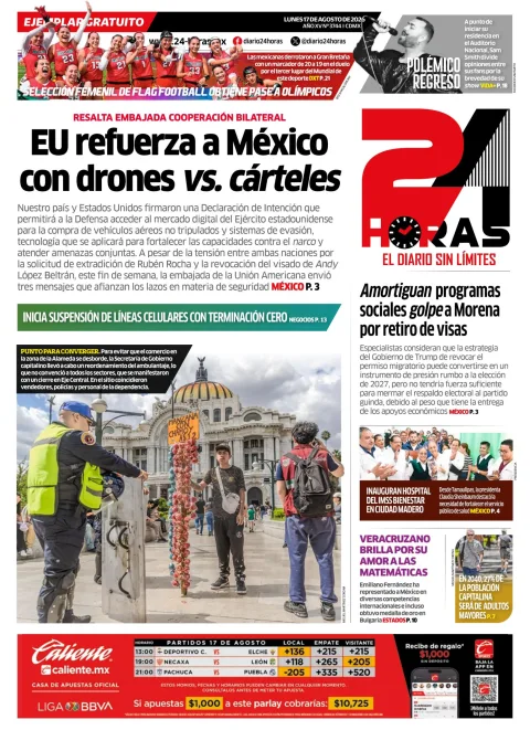 Portada de 24 Horas