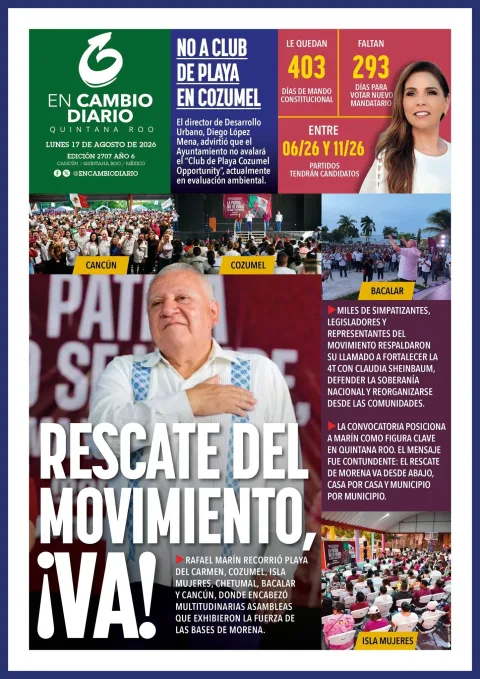 Portada de En Cambio - Quintana Roo (portada)