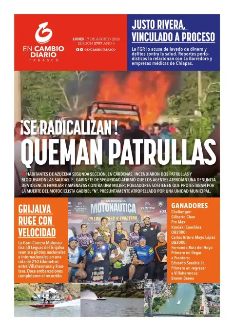 Portada de En Cambio - Tabasco (contraportada)