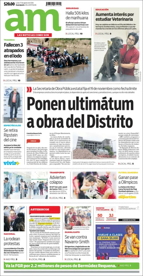 Portada de Am Corredor Industrial del 2026-08-17