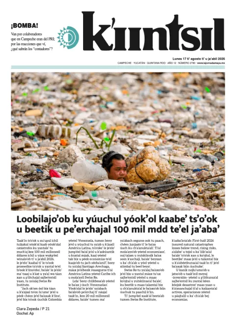 Portada de La Jornada - Kiintsil del 2026-08-17