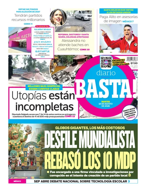 Portada de Basta! (portada)
