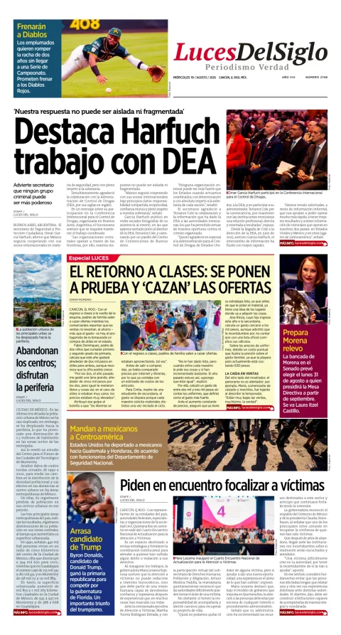Portada de Luces del Siglo