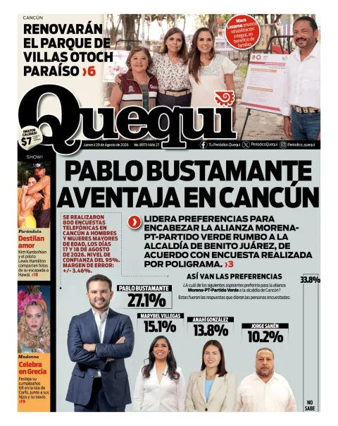 Portada de Quequi del 2026-08-20