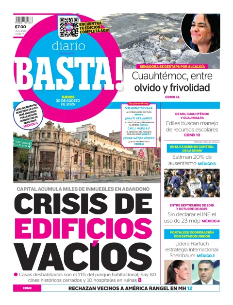 Portada de Basta! (portada) del 2026-08-20