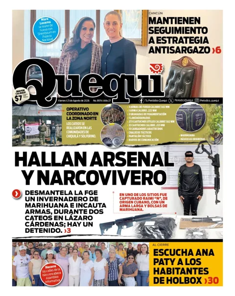 Portada de Quequi del 2026-08-21