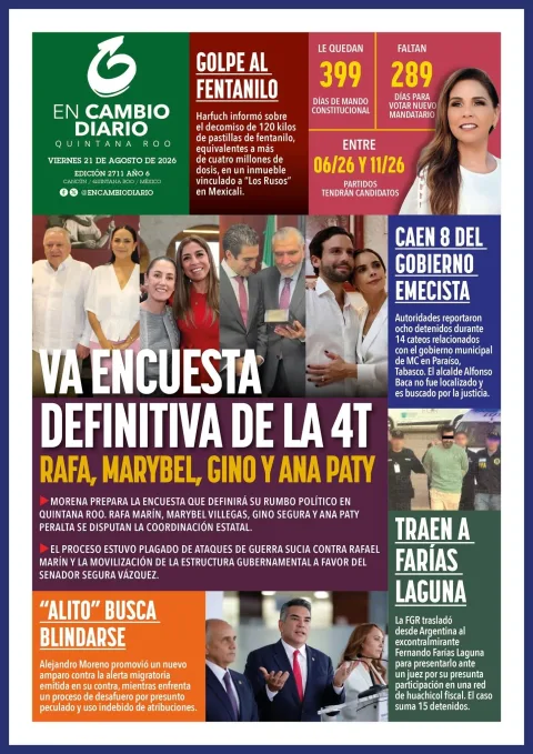 Portada de En Cambio - Quintana Roo (portada)