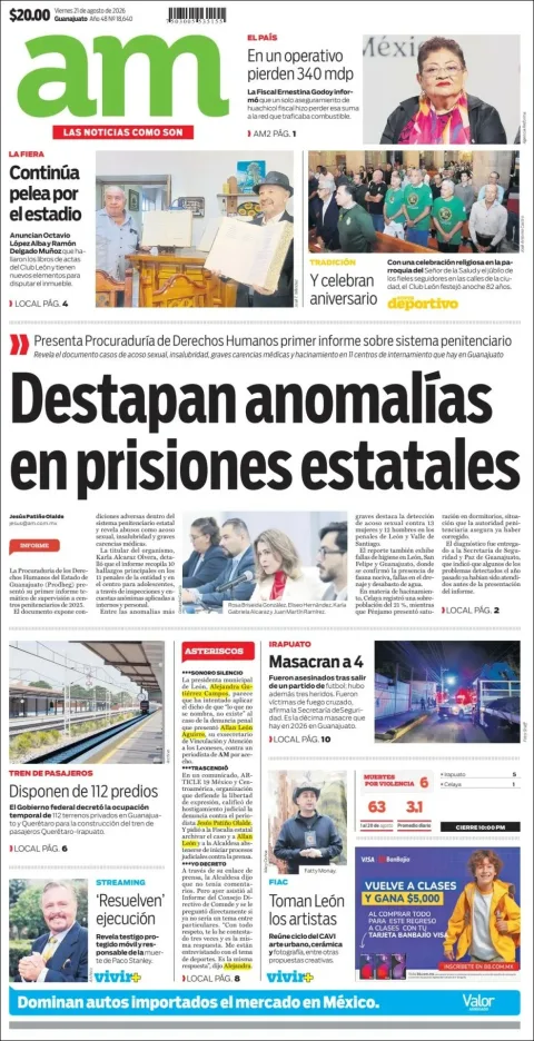 Portada de Am Corredor Industrial del 2026-08-21