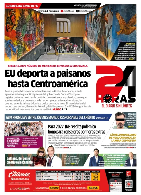 Portada de 24 Horas