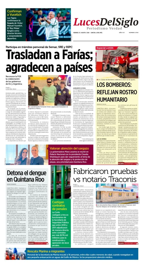 Portada de Luces del Siglo
