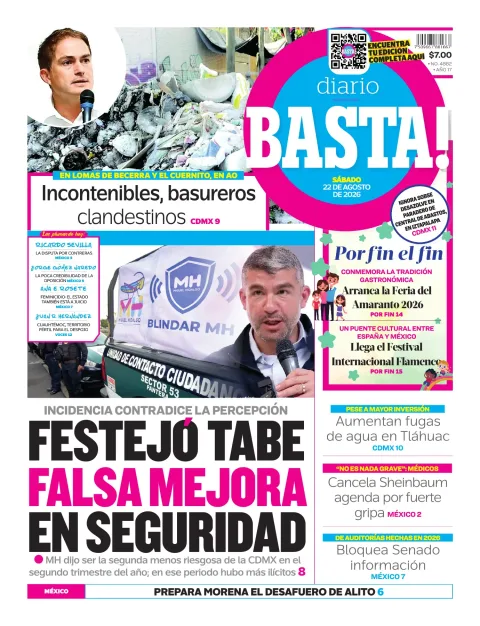 Portada de Basta! (portada)