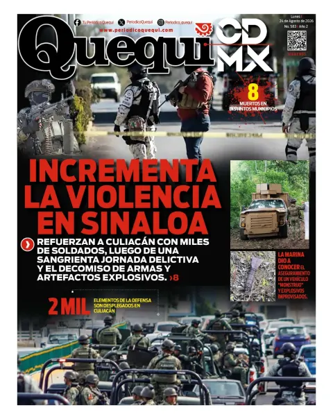 Portada de Quequi CDMX del 2026-08-24
