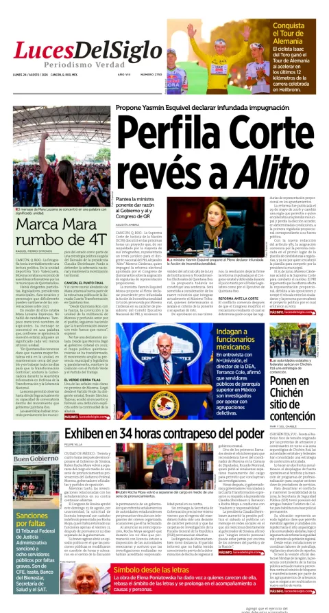 Portada de Luces del Siglo
