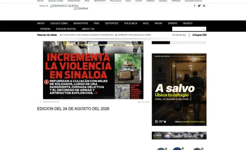 Portada de Quequi (contraportada) del 2026-08-24