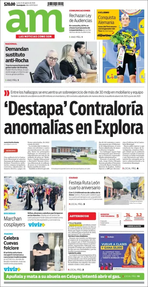 Portada de Am Corredor Industrial del 2026-08-24