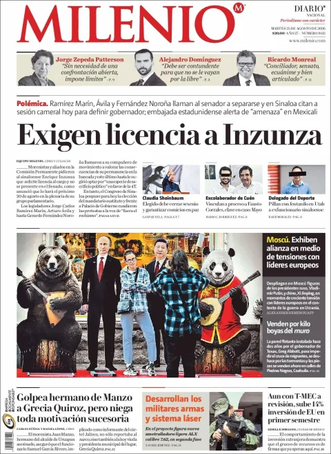 Portada de Milenio
