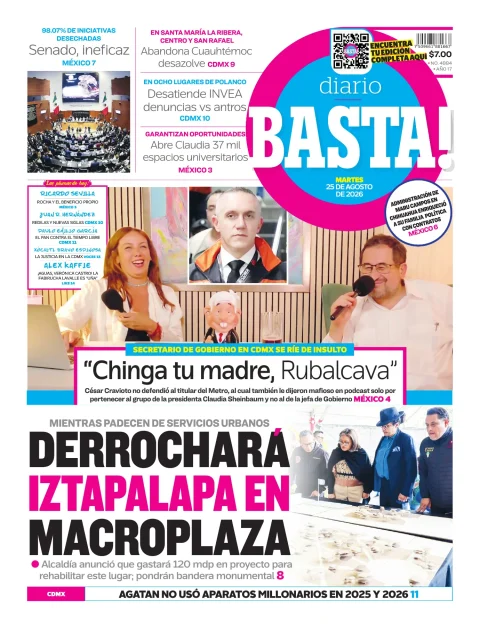 Portada de Basta! (portada)