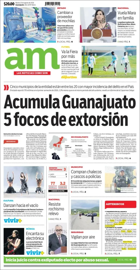 Portada de Am Corredor Industrial del 2026-08-25