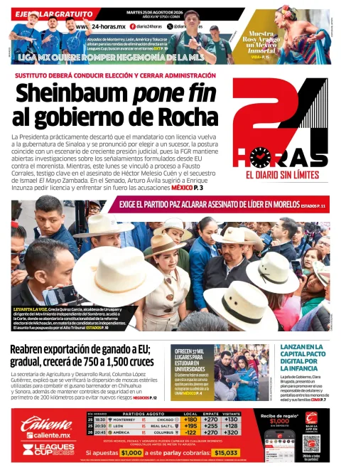 Portada de 24 Horas