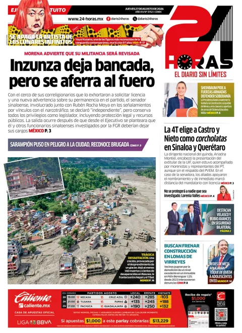 Portada de 24 Horas