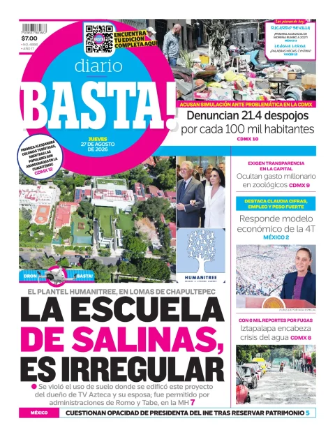 Portada de Basta! (portada)