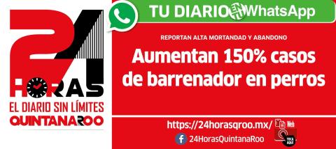 Portada de 24 Horas Quintana Roo del viernes, 28 de agosto de 2026
