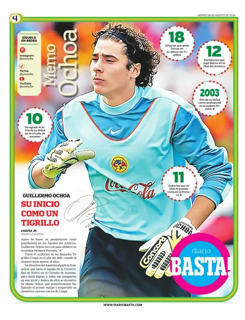 Portada de Basta! (contraportada) del viernes, 28 de agosto de 2026