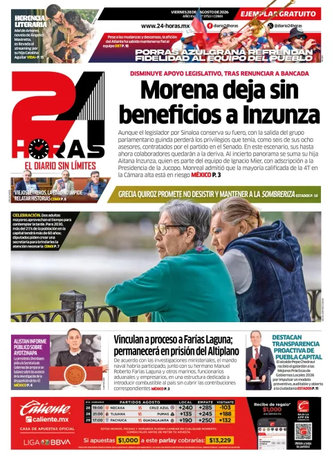 Portada de 24 Horas