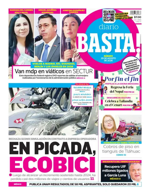 Portada de Basta! (portada)