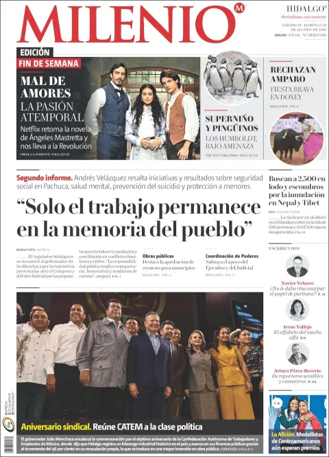 Portada de Milenio Hidalgo