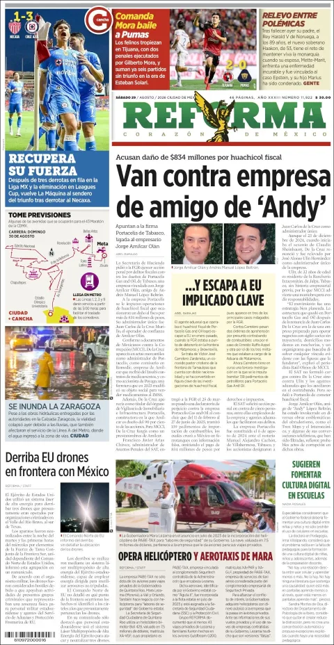 Portada de Reforma