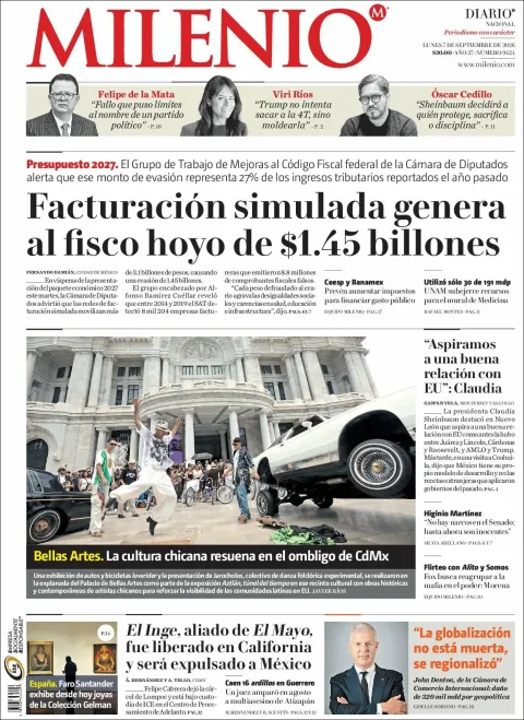 Portada de Milenio
