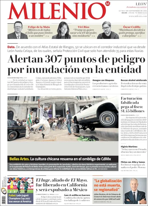 Portada de Milenio Leon