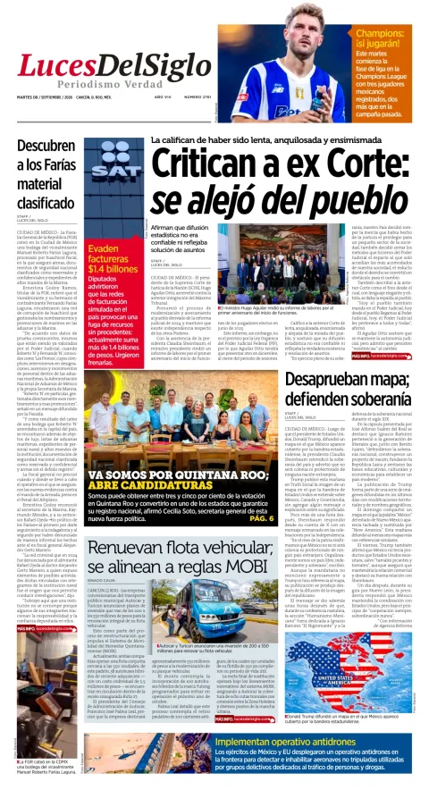 Portada de Luces del Siglo
