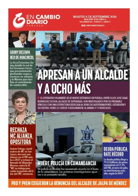 Portada de En Cambio - Quintana Roo (contraportada)
