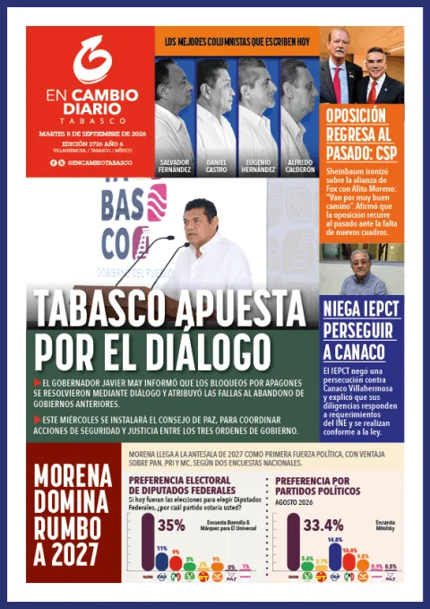 Portada de En Cambio - Quintana Roo (portada)