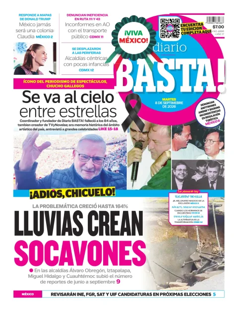 Portada de Basta! (portada)