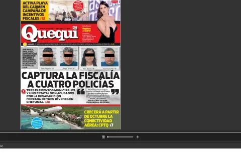 Portada de Quequi (contraportada)