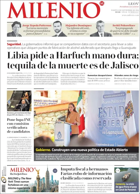 Portada de Milenio Leon