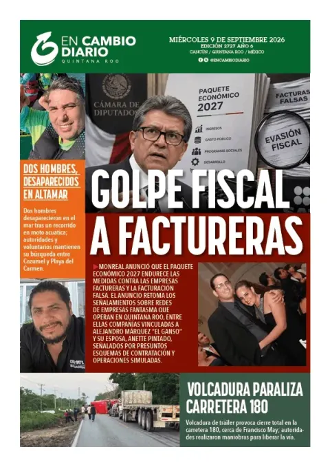 Portada de En Cambio - Tabasco (contraportada)