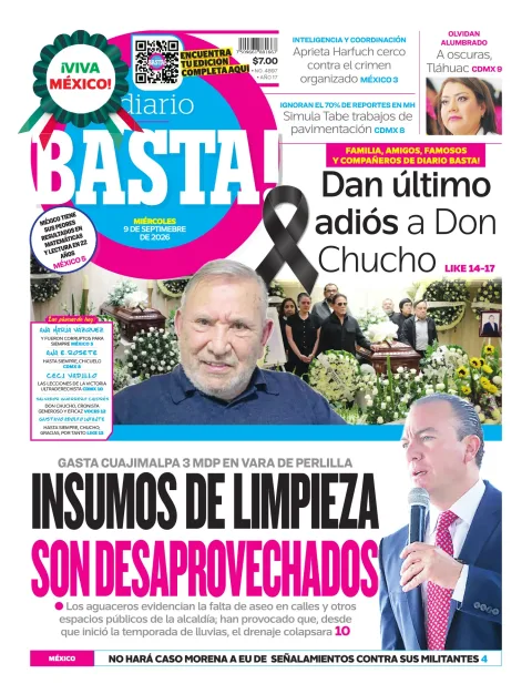 Portada de Basta! (portada)