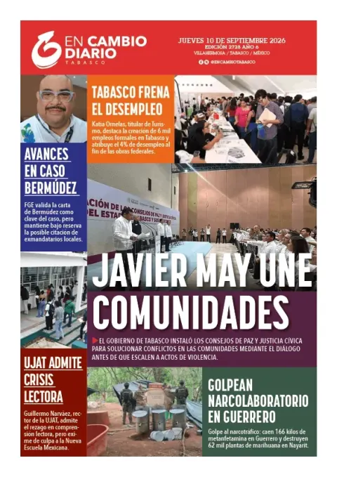 Portada de En Cambio - Quintana Roo (contraportada)