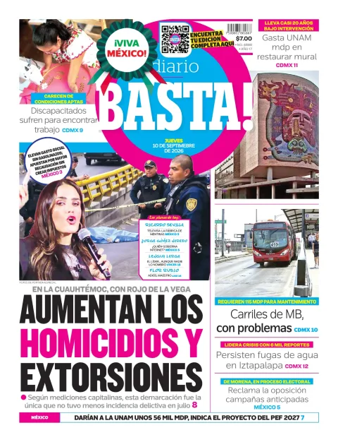 Portada de Basta! (portada)