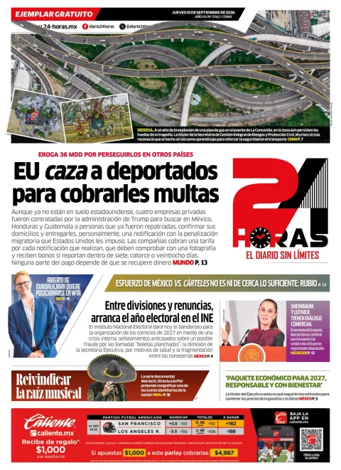 Portada de 24 Horas