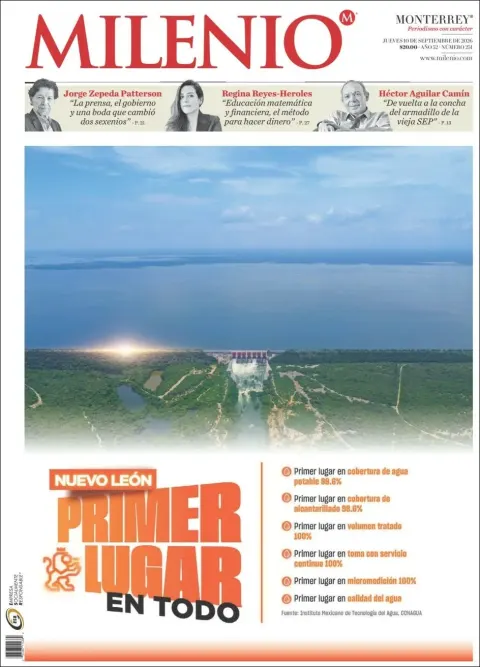 Portada de Milenio