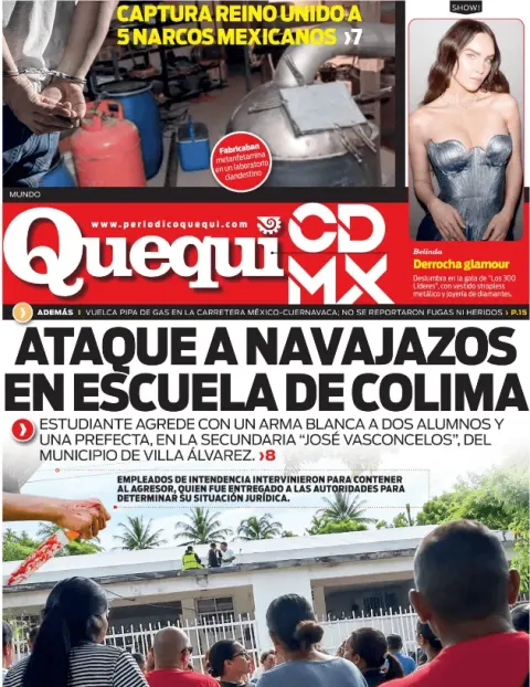 Portada de Quequi CDMX (contraportada)