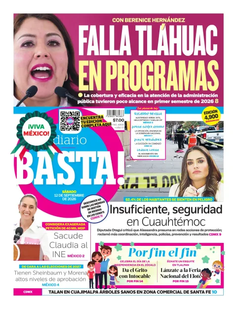 Portada de Basta! (portada)
