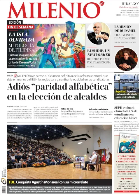 Portada de Milenio Hidalgo