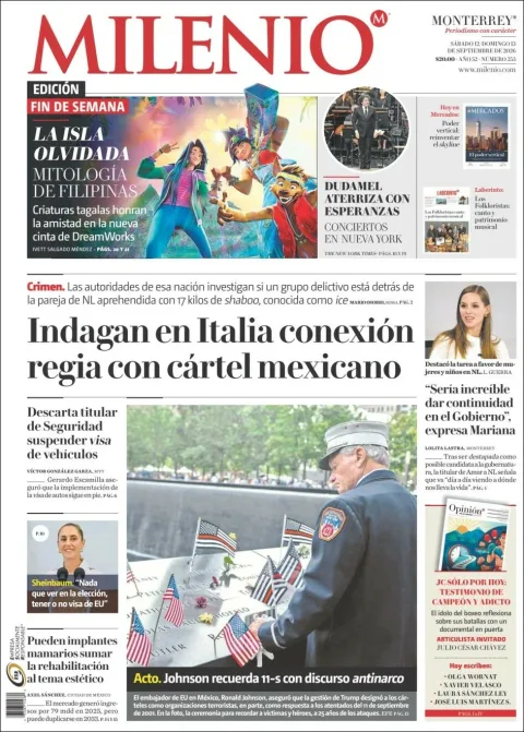 Portada de Milenio
