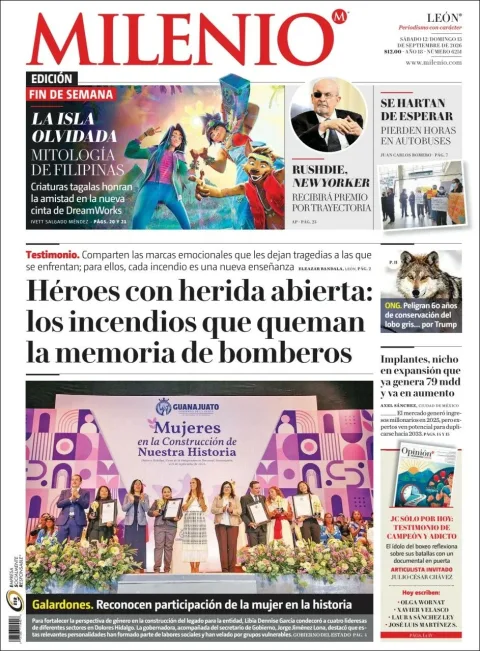 Portada de Milenio Leon